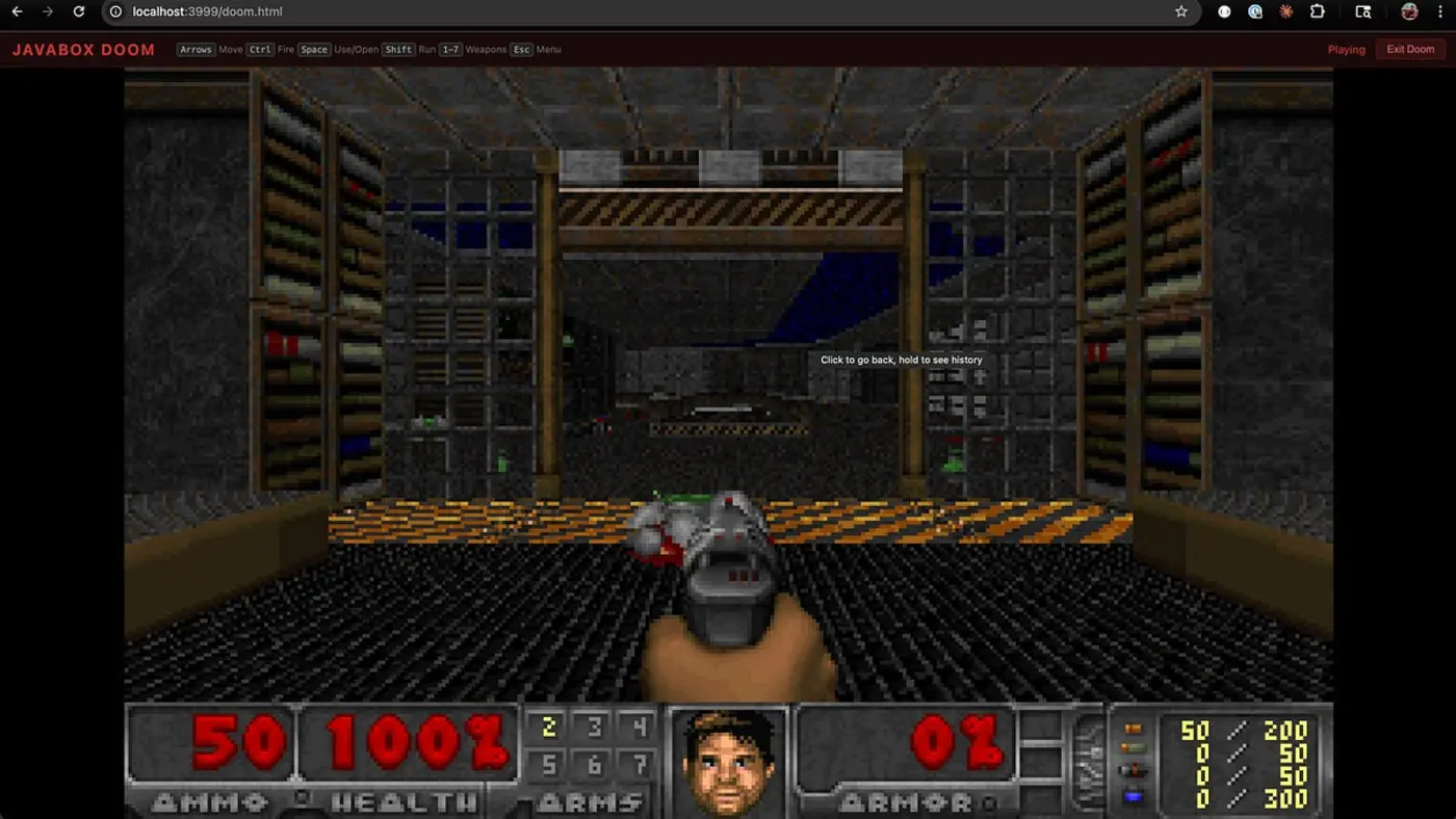 but can it run doom do you have 3 months of wall clock time to beat it