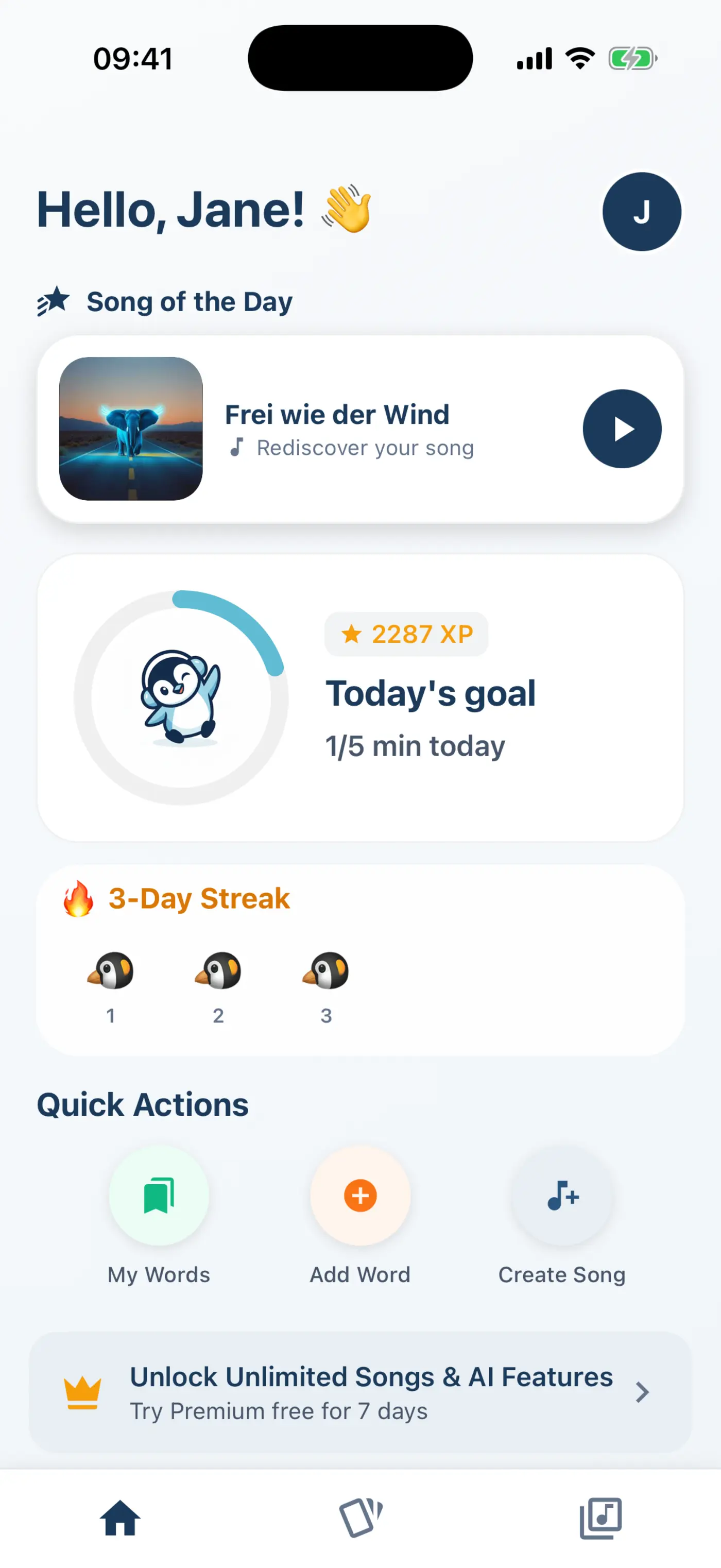show hn i built a language app that generates songs from your vocab list