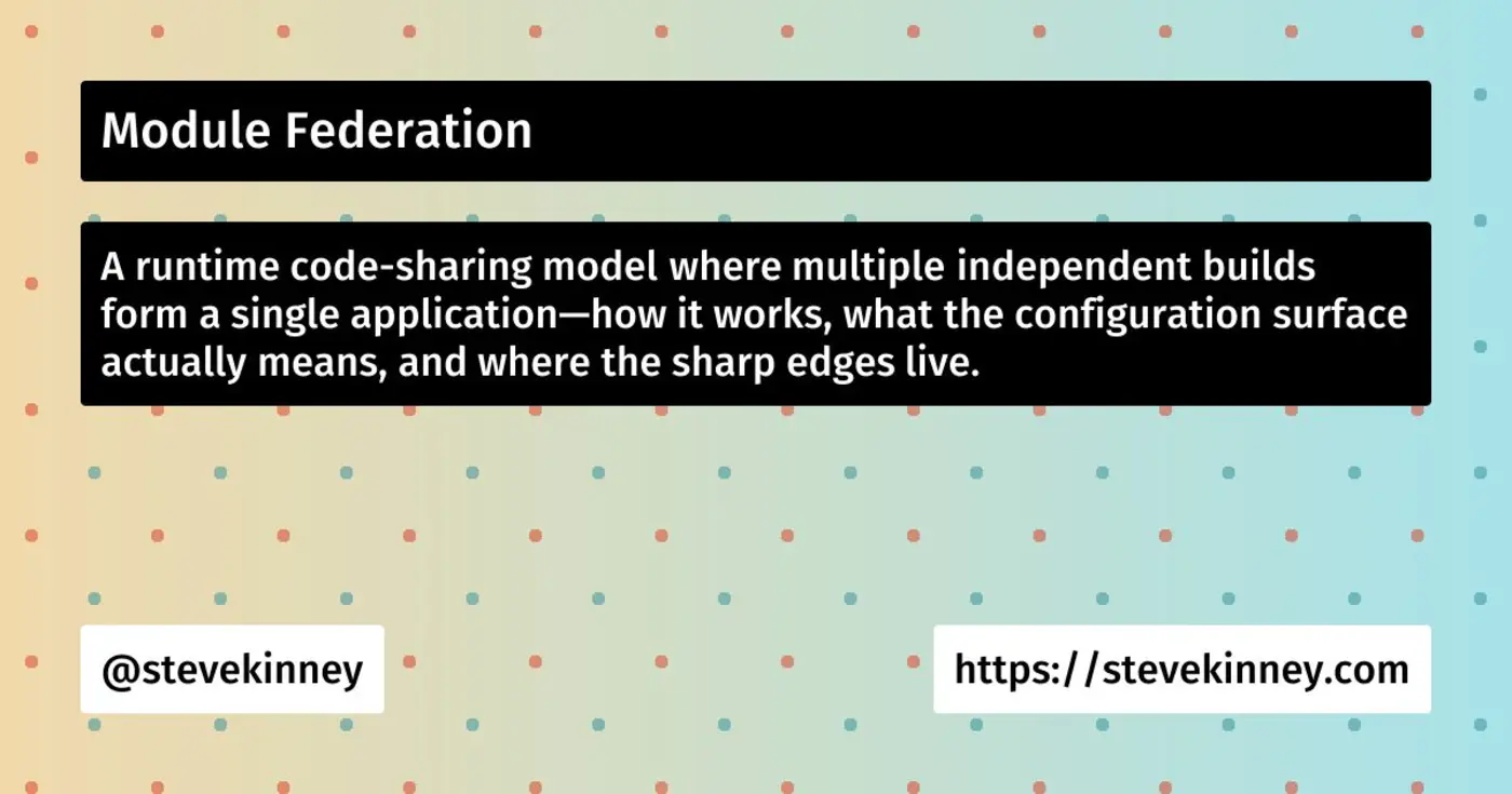 enterprise ui module federation