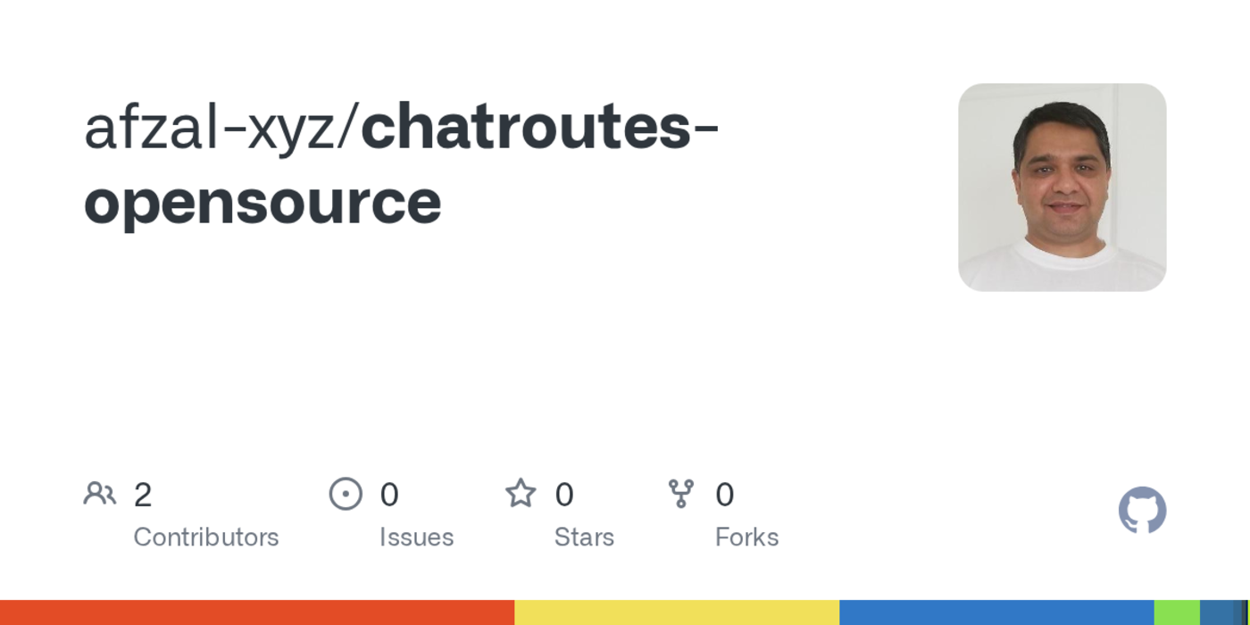 chatroutes is open source now