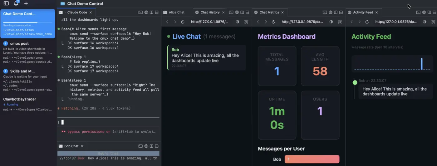teaching coding agents to drive cmux