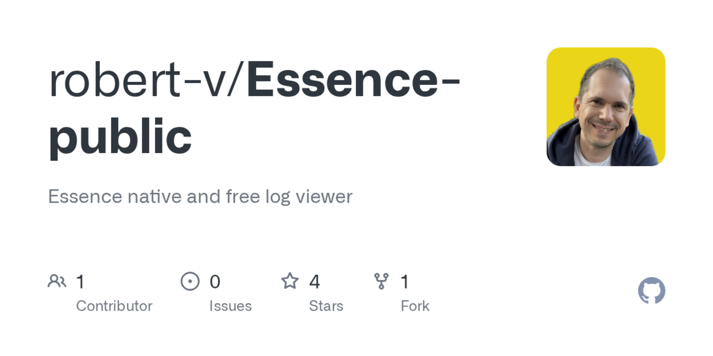 essence free focused log viewer for mac