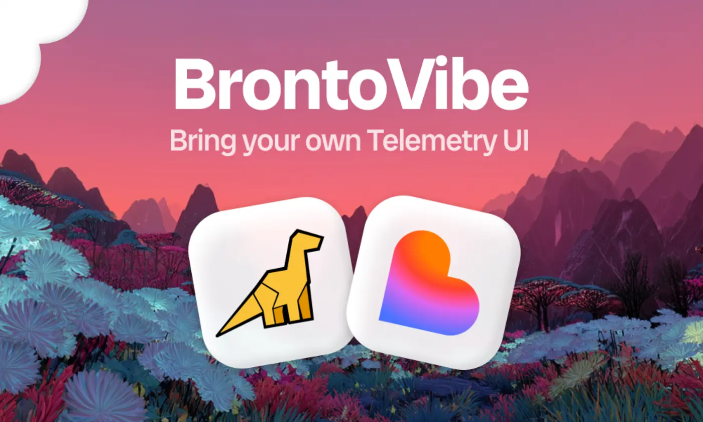 show hn bring your own ui to telemetry data with bronto and lovable
