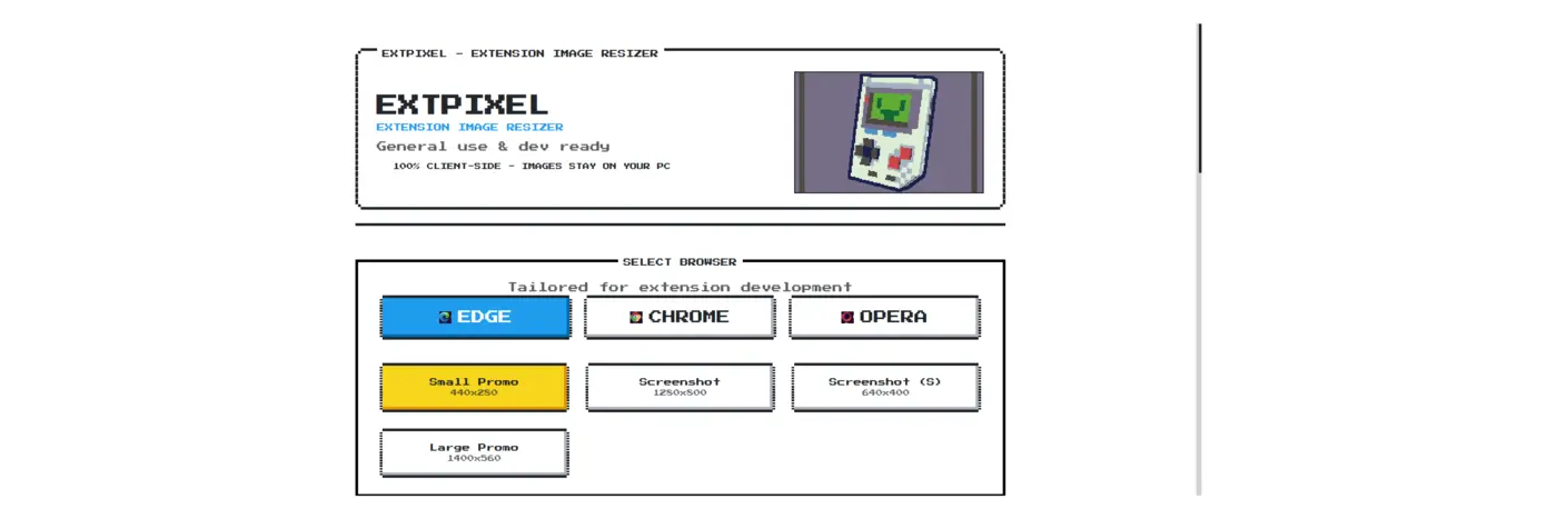 show hn a retro nesstyle website that resizes images for free