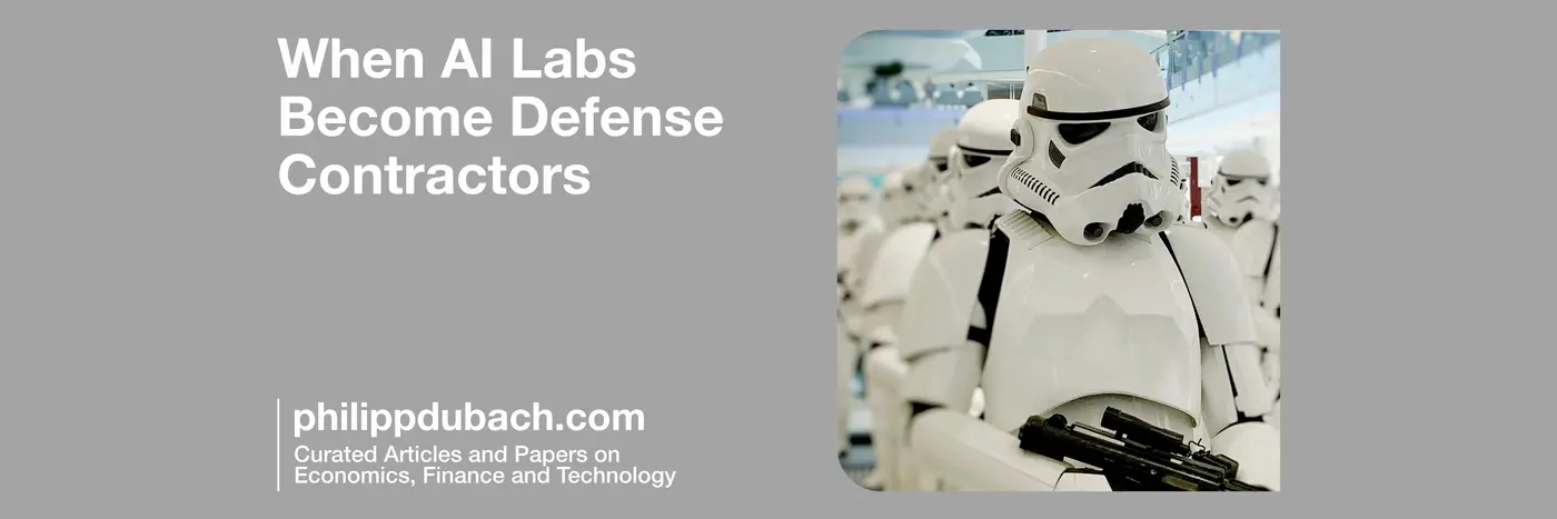 when ai labs become defense contractors