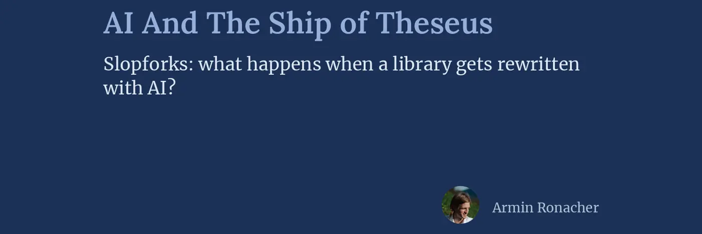 ai and the ship of theseus