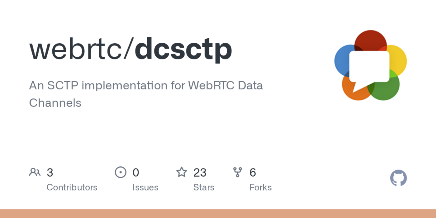 dcsctp an sctp implementation for webrtc data channels in rust