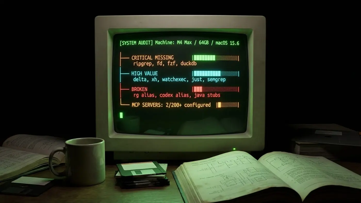 claude code told me what tools it needs to work faster