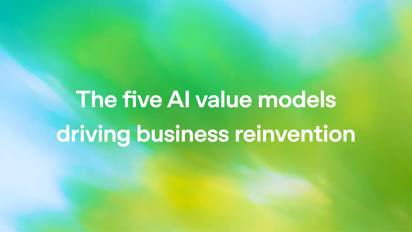 the five ai value models driving business reinvention