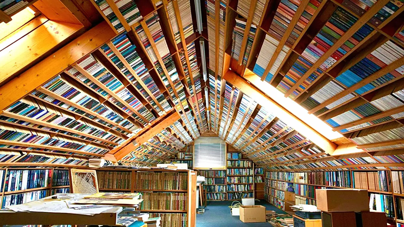 70k books found in hidden library in this germany home