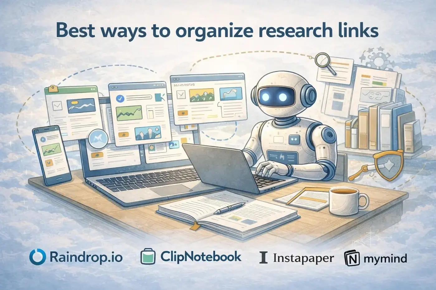 show hn best ways to organize research links