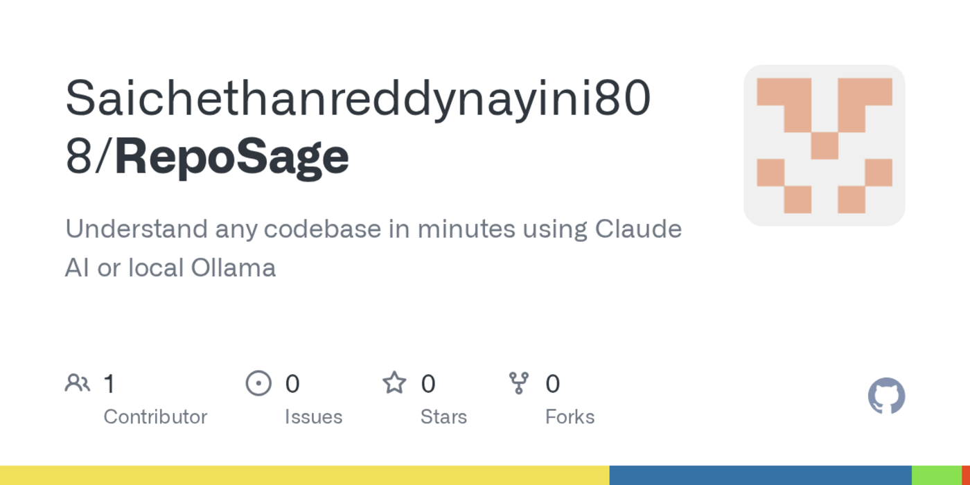 reposage understand any codebase in minutes using claude or local ollama