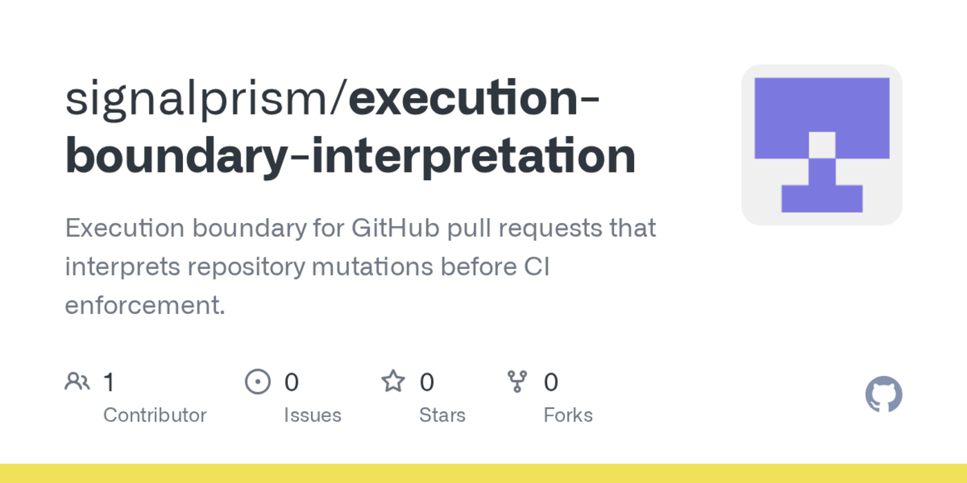 interpreting pull request changes before ci enforcement