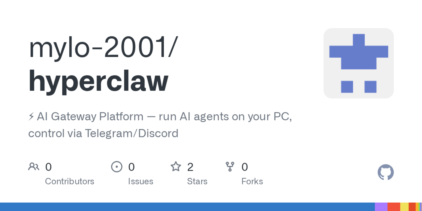show hn hyperclaw selfhosted ai assistant that replies on telegramdiscord