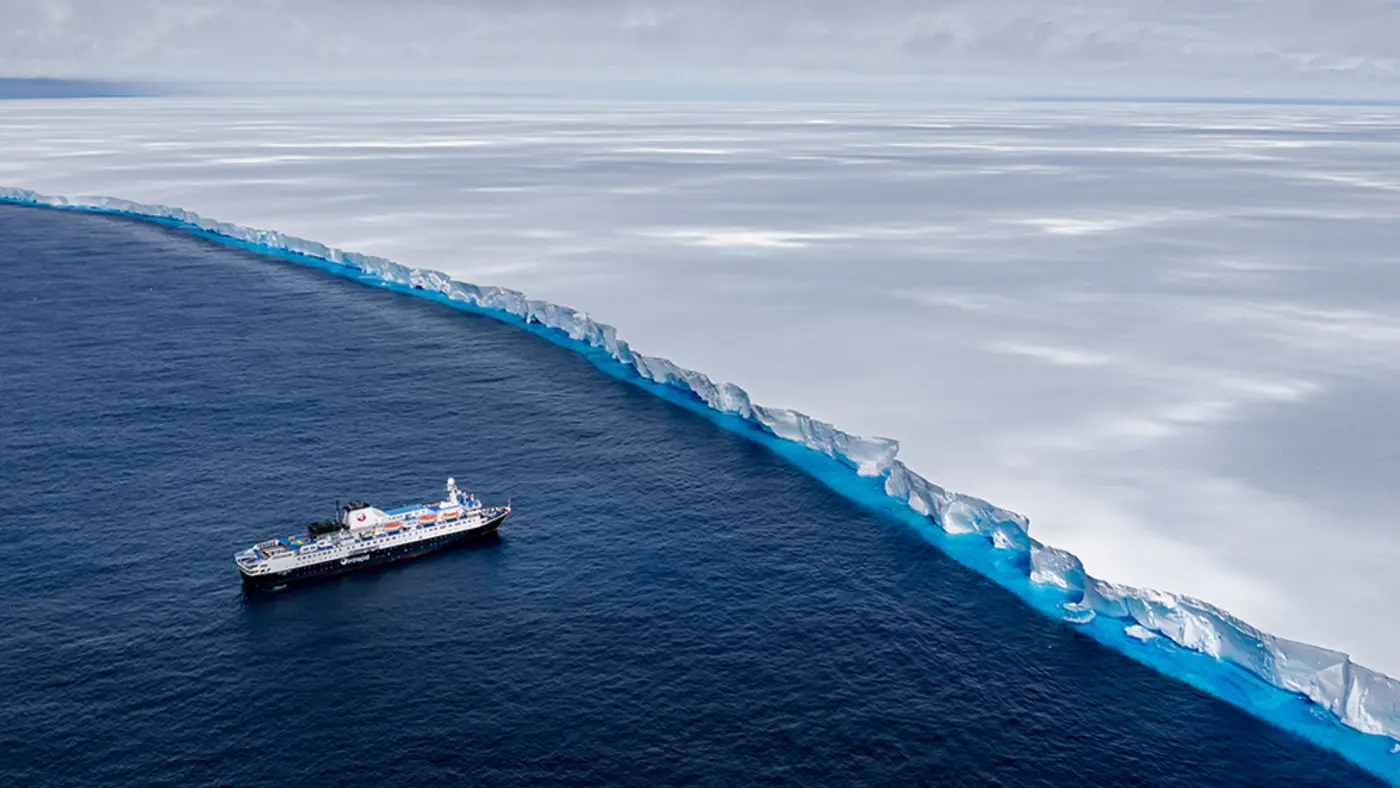 this iceberg was once the biggest in the world