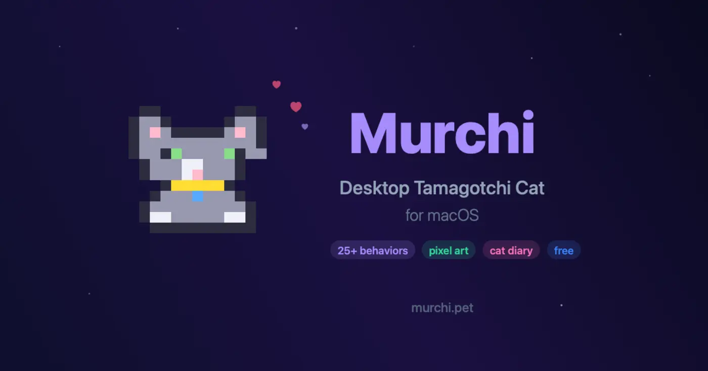 murchi a desktop pet for macos