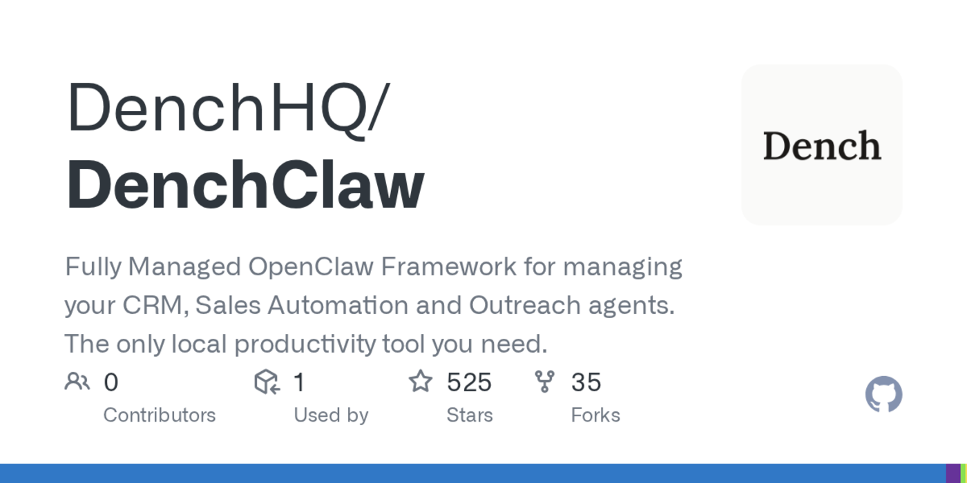 show hn denchclaw local crm on top of openclaw
