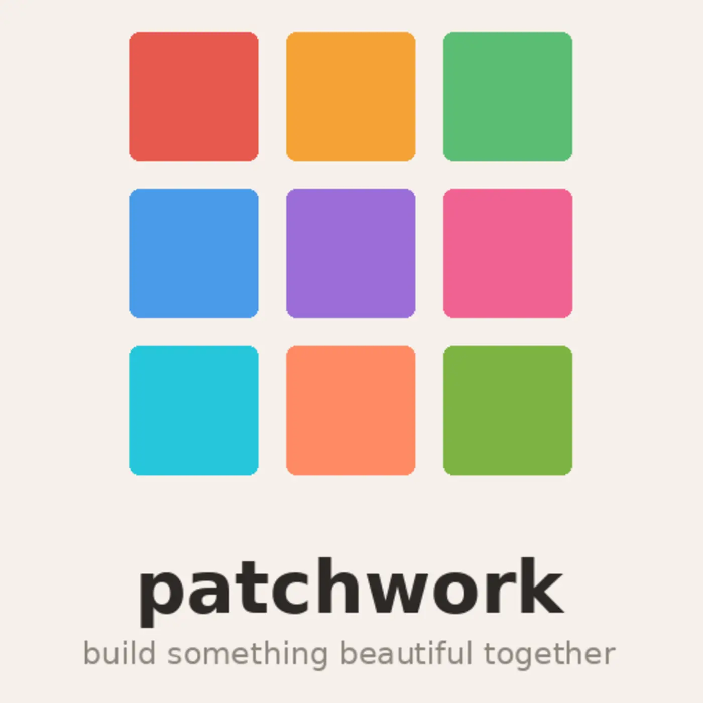 show hn patchwork async collaborative image quilts