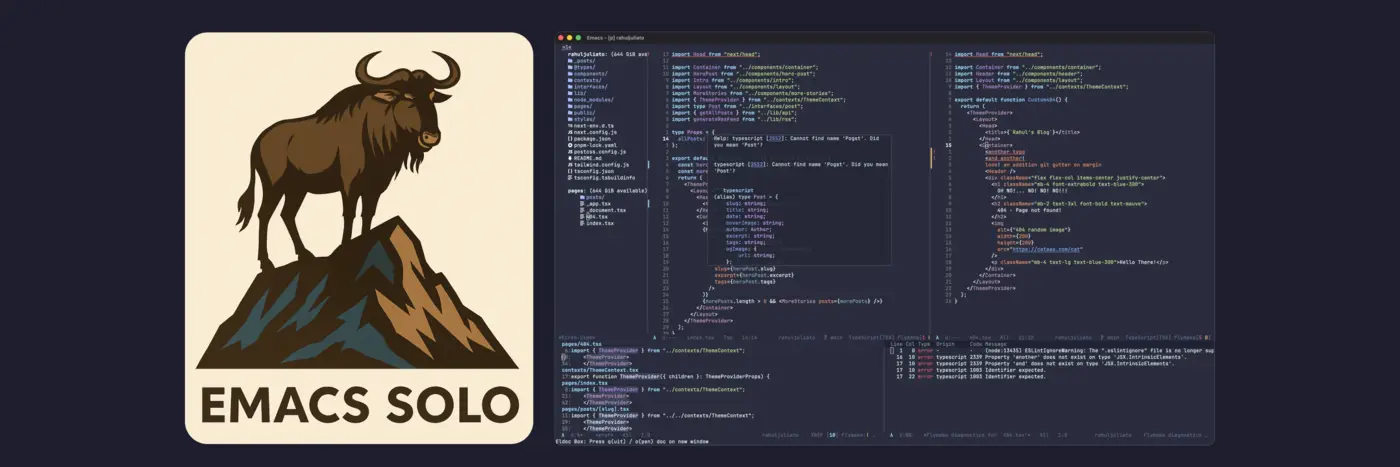 two years of emacs solo 35 modules zero external packages and a full refactor