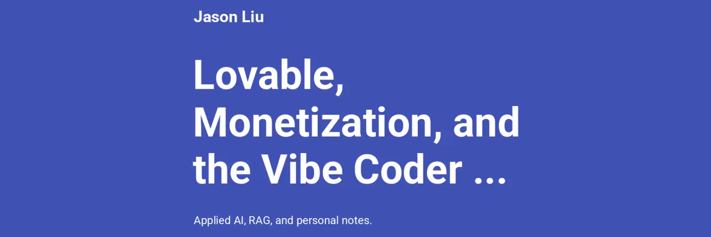 lovable monetization and the vibe coder economy