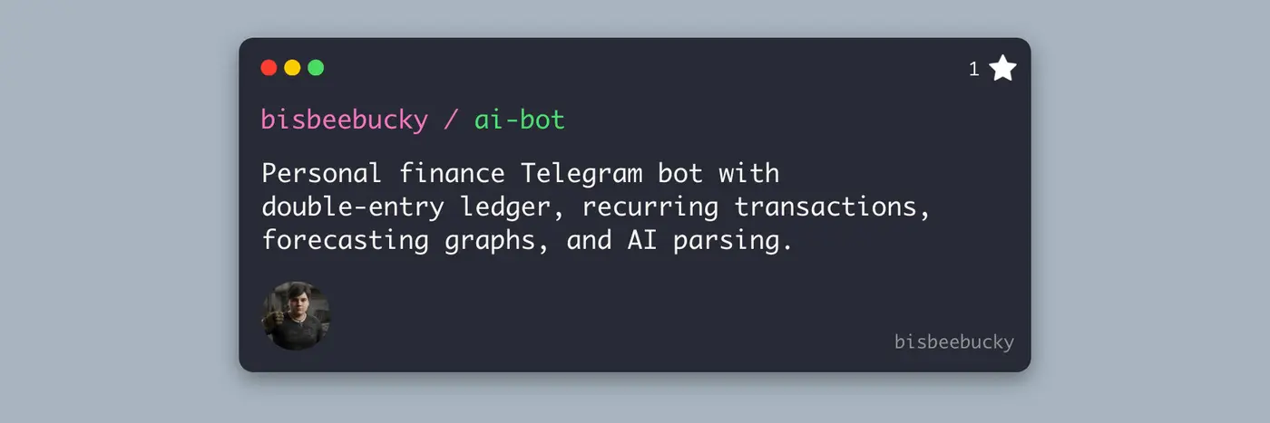 telegram finance bot powered by openclaw