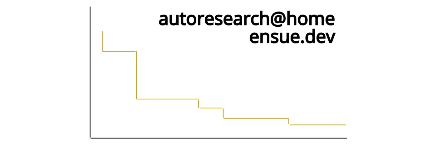 show hn autoresearchathome setiathome but for llm training
