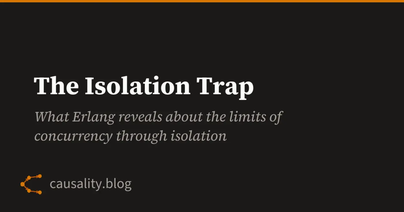 the isolation trap erlang