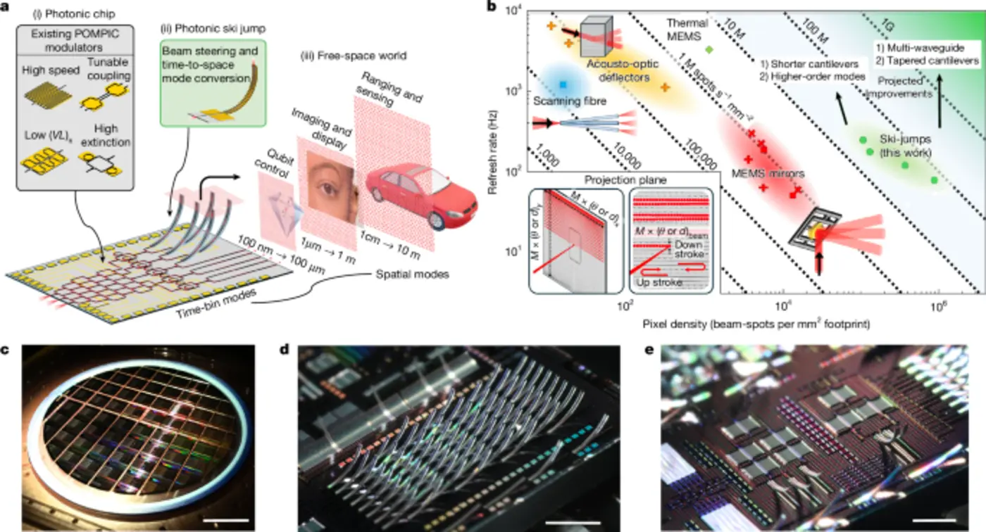 nanophotonic waveguide chiptoworld beam scanning