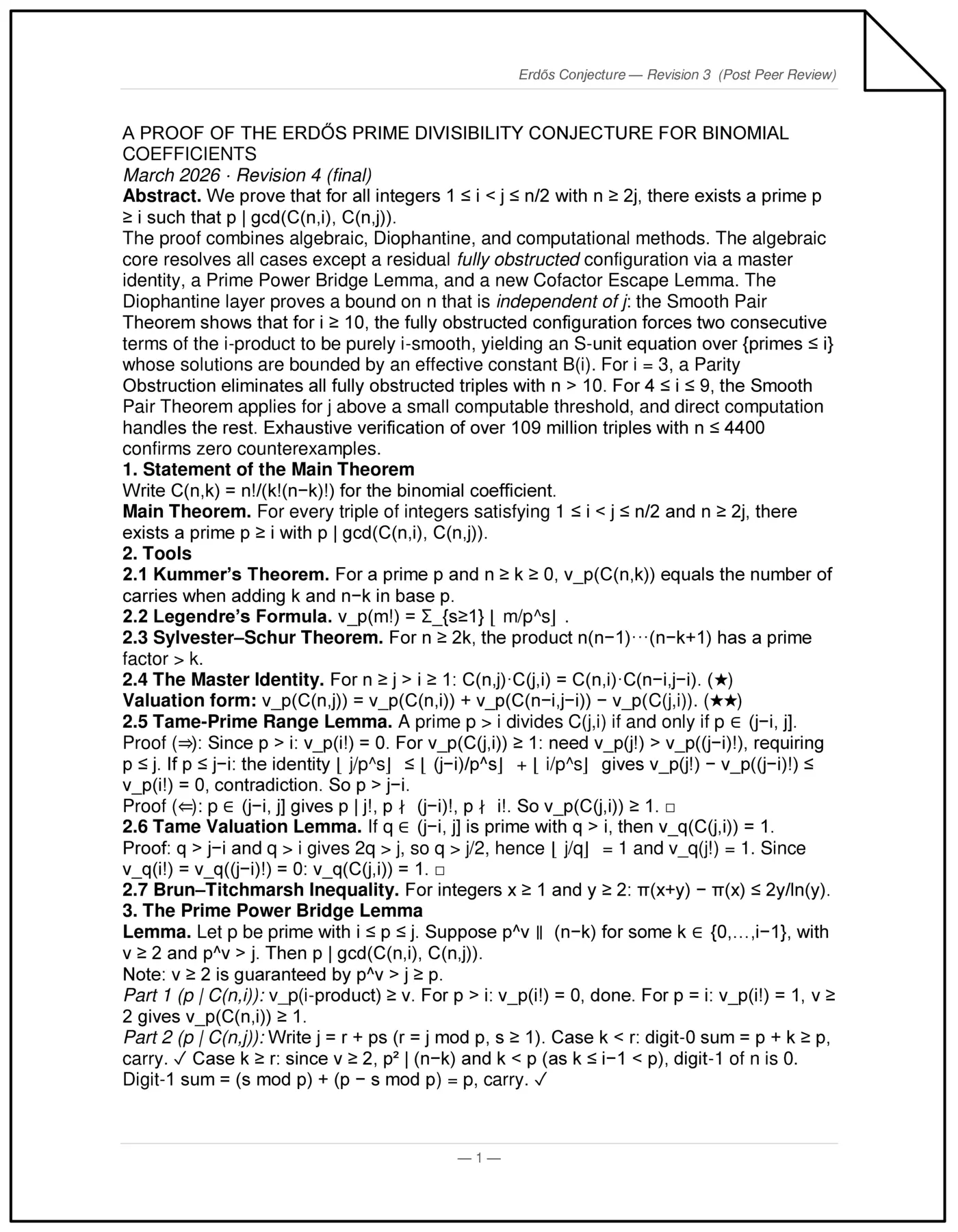 apparently opus 46 has solved erdosx27 prime divisibility conjecture pdf