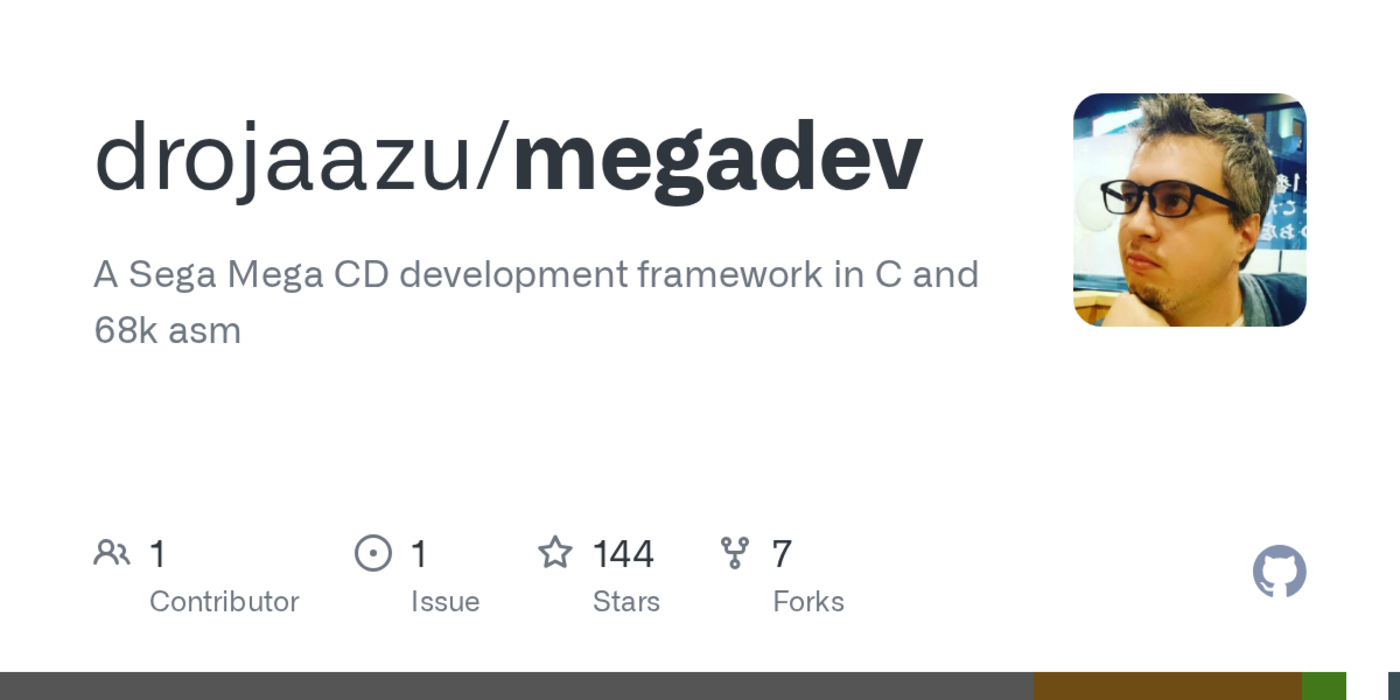 megadev a development kit for the sega mega drive and mega cd hardware