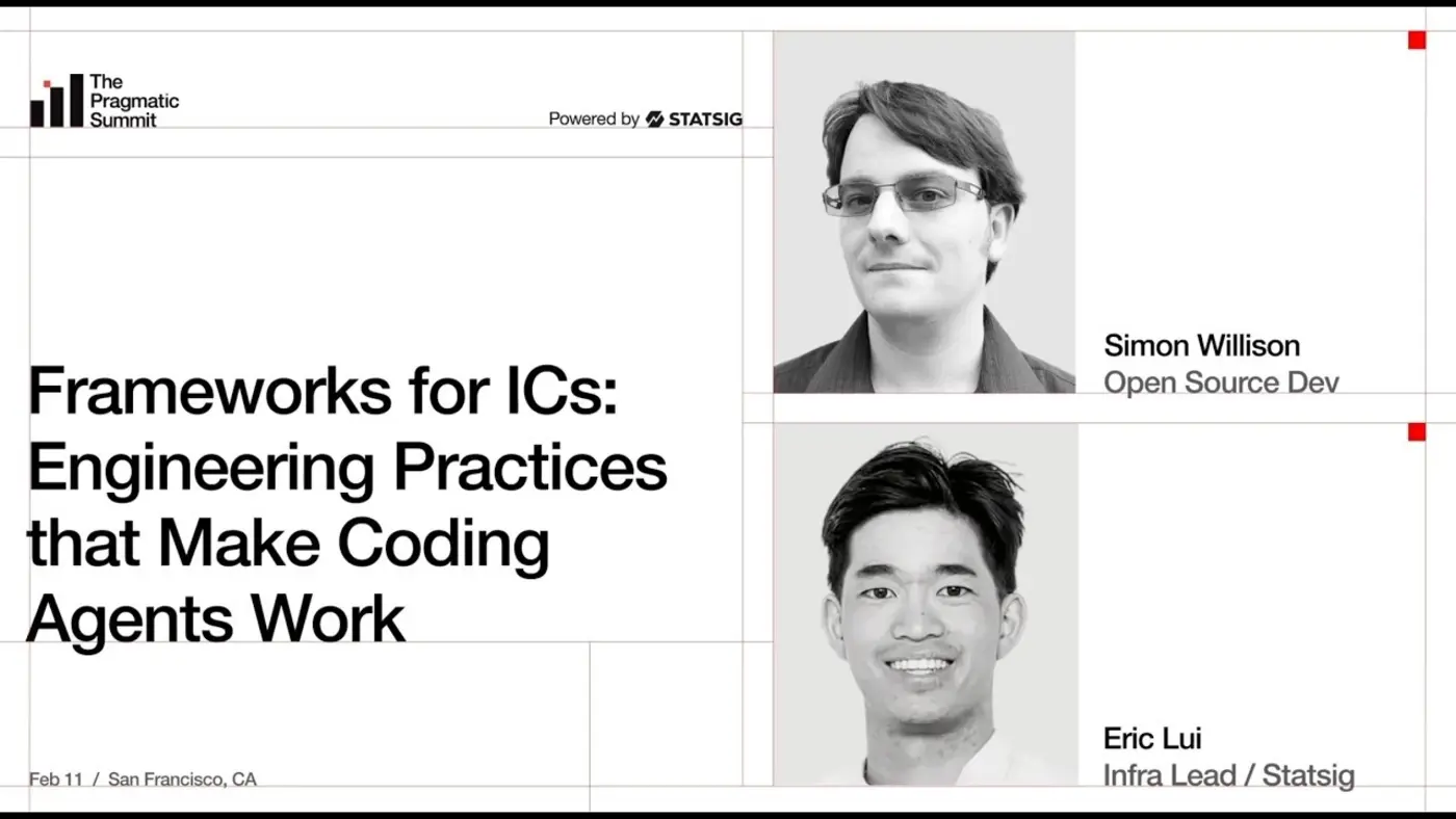 my fireside chat about agentic engineering at the pragmatic summit