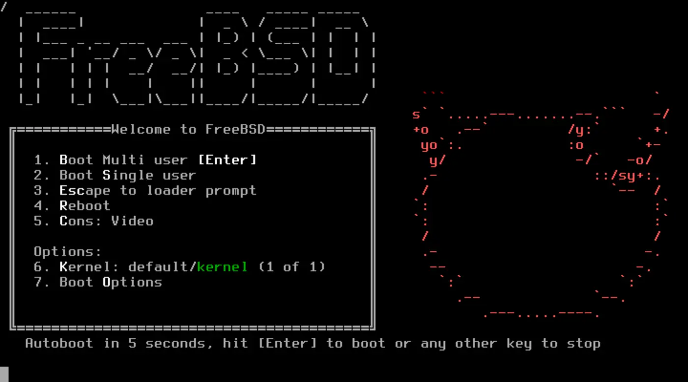 i love freebsd