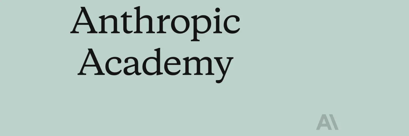 ai learning resources and guides from anthropic