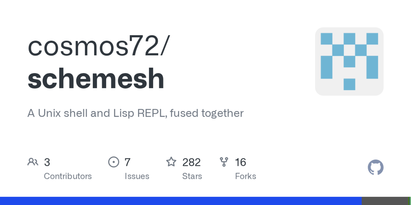 schemesh unix shell and lisp repl now with structured pipelines