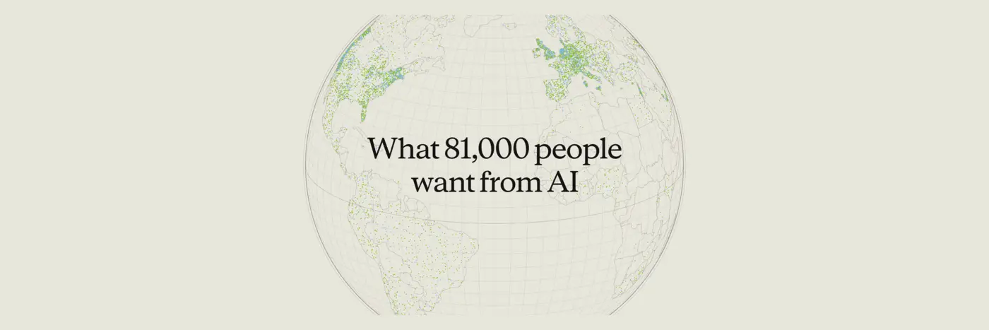 what 81000 people want from ai