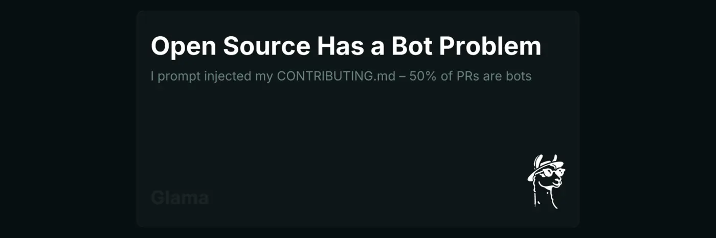 prompt injecting contributingmd
