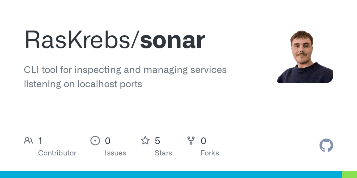 show hn sonar a tiny cli to see and kill whateverx27s running on localhost