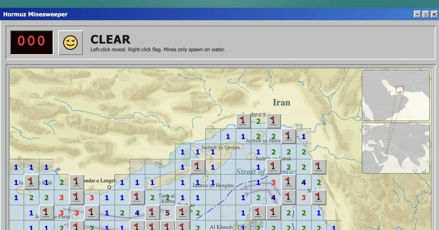 hormuz minesweeper are you tired of winning
