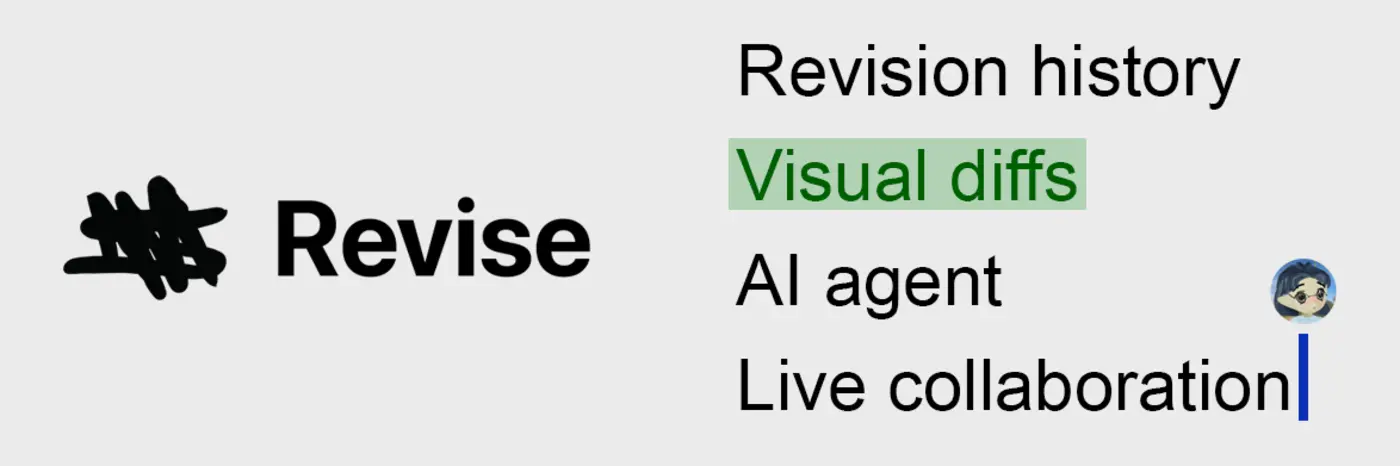 revise an ai editor for documents