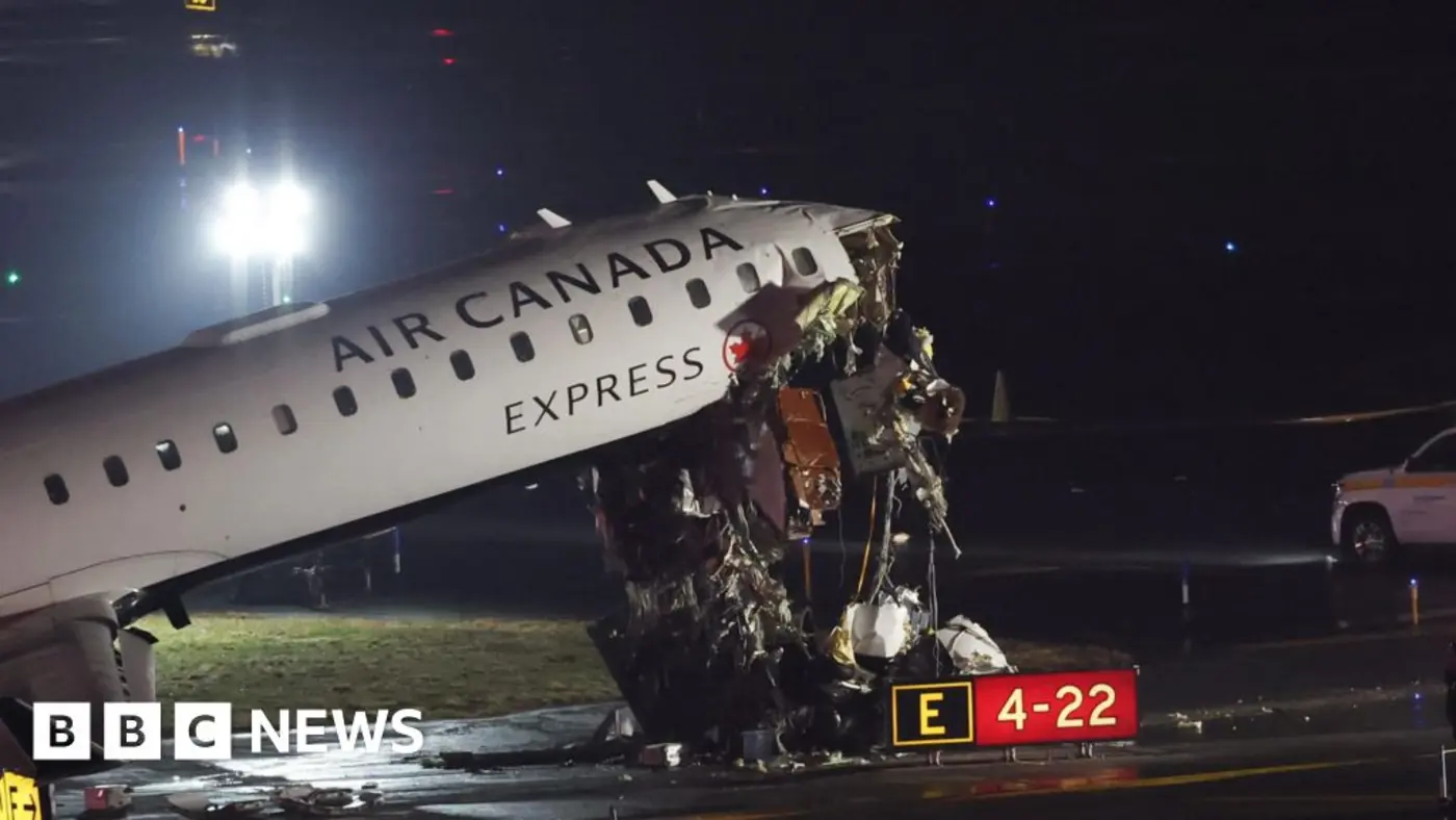 plane and ground vehicle collide at new yorkx27s laguardia airport halting flights