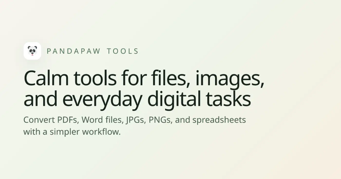 i made a calmer file converter site and would love some feedback