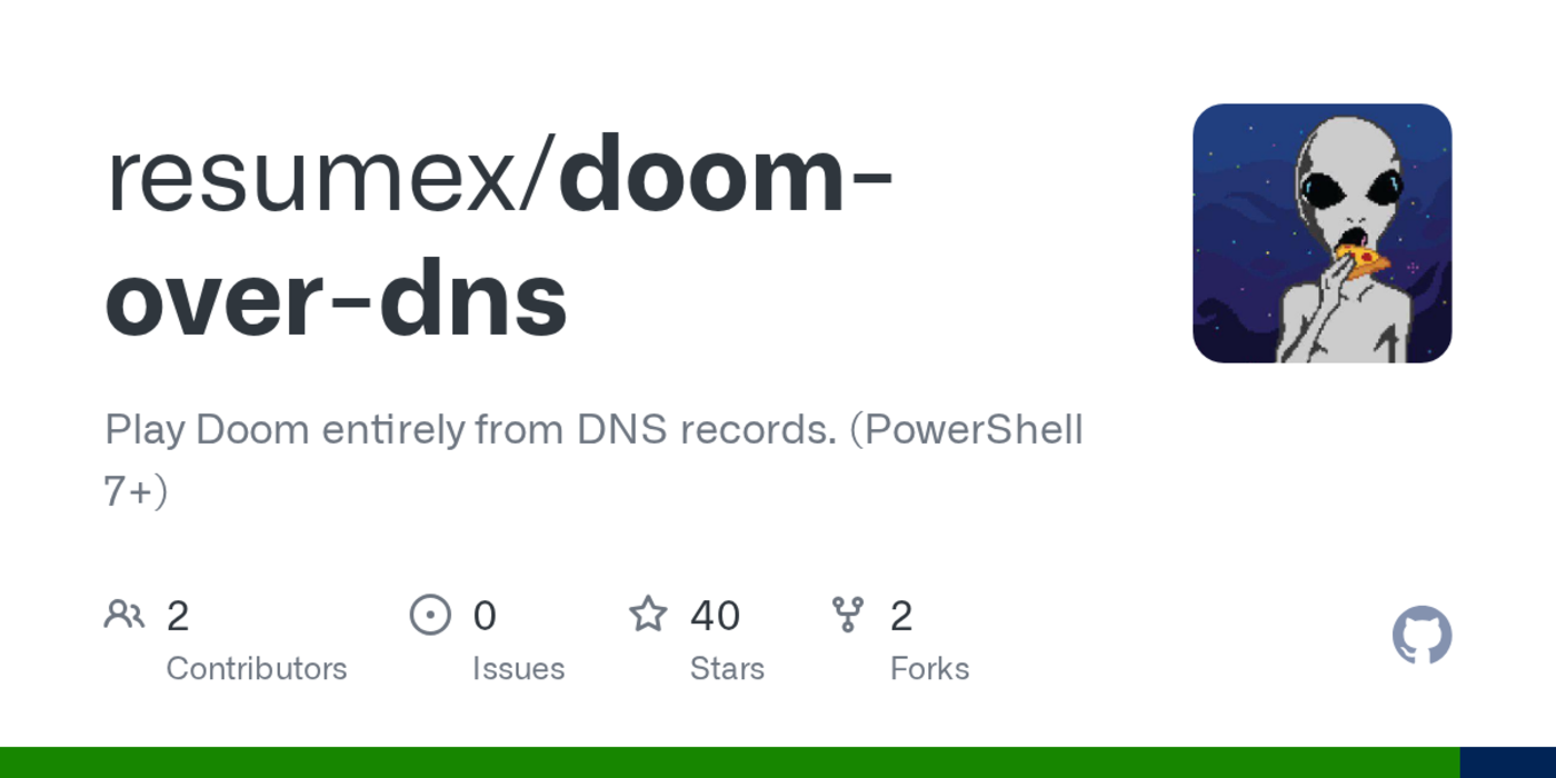 doom entirely from dns records