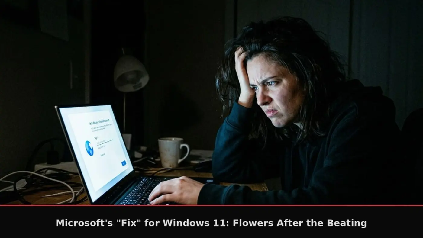 microsoftx27s quotfixquot for windows 11 flowers after the beating