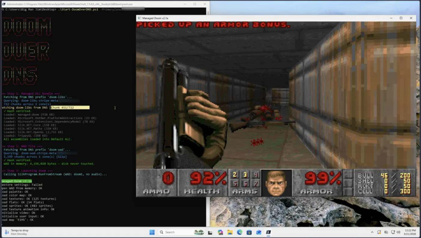 can it resolve doom game engine in 2k dns records