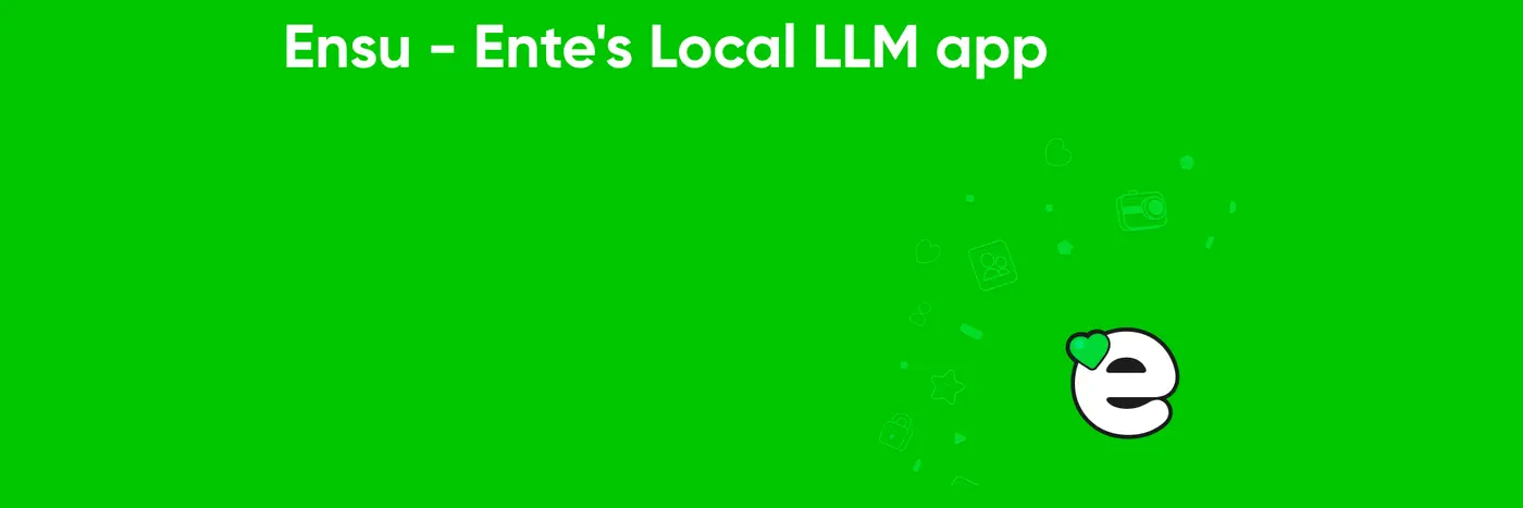local llm by ente