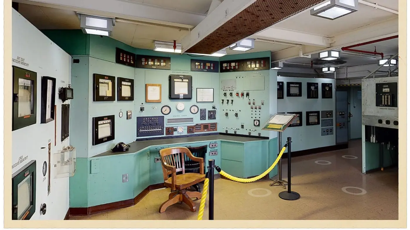 why so many control rooms were seafoam green 2025