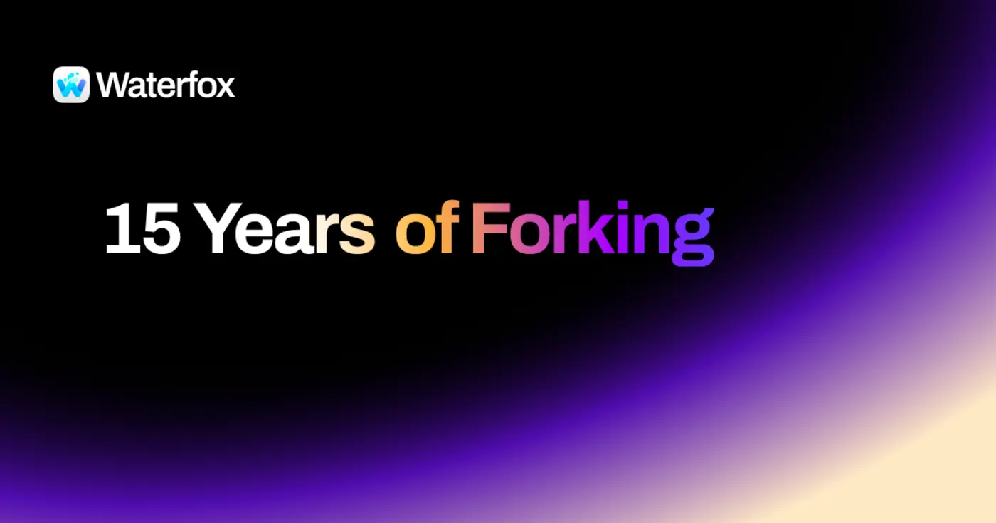 15 years of forking