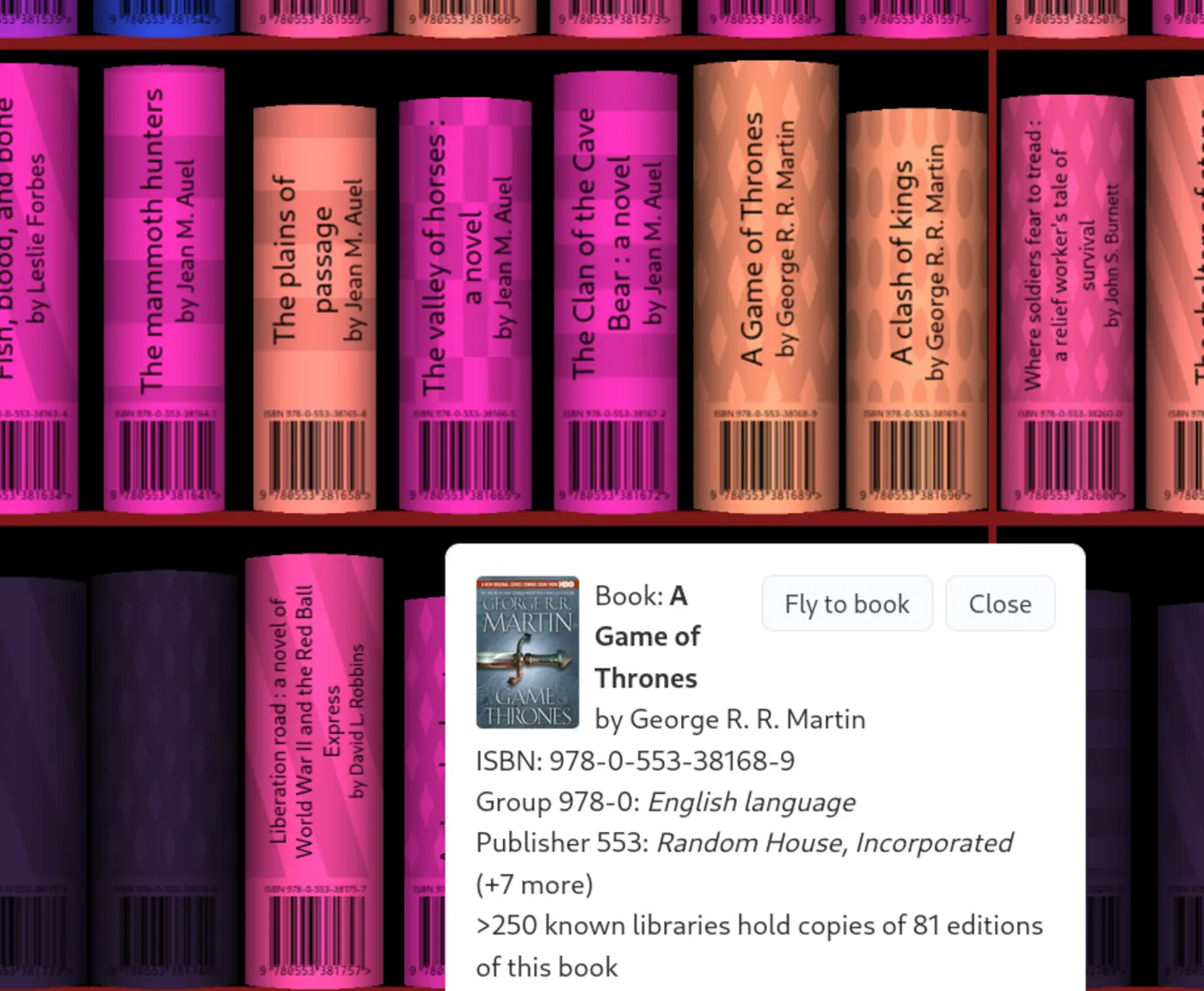 isbn visualization annas archive