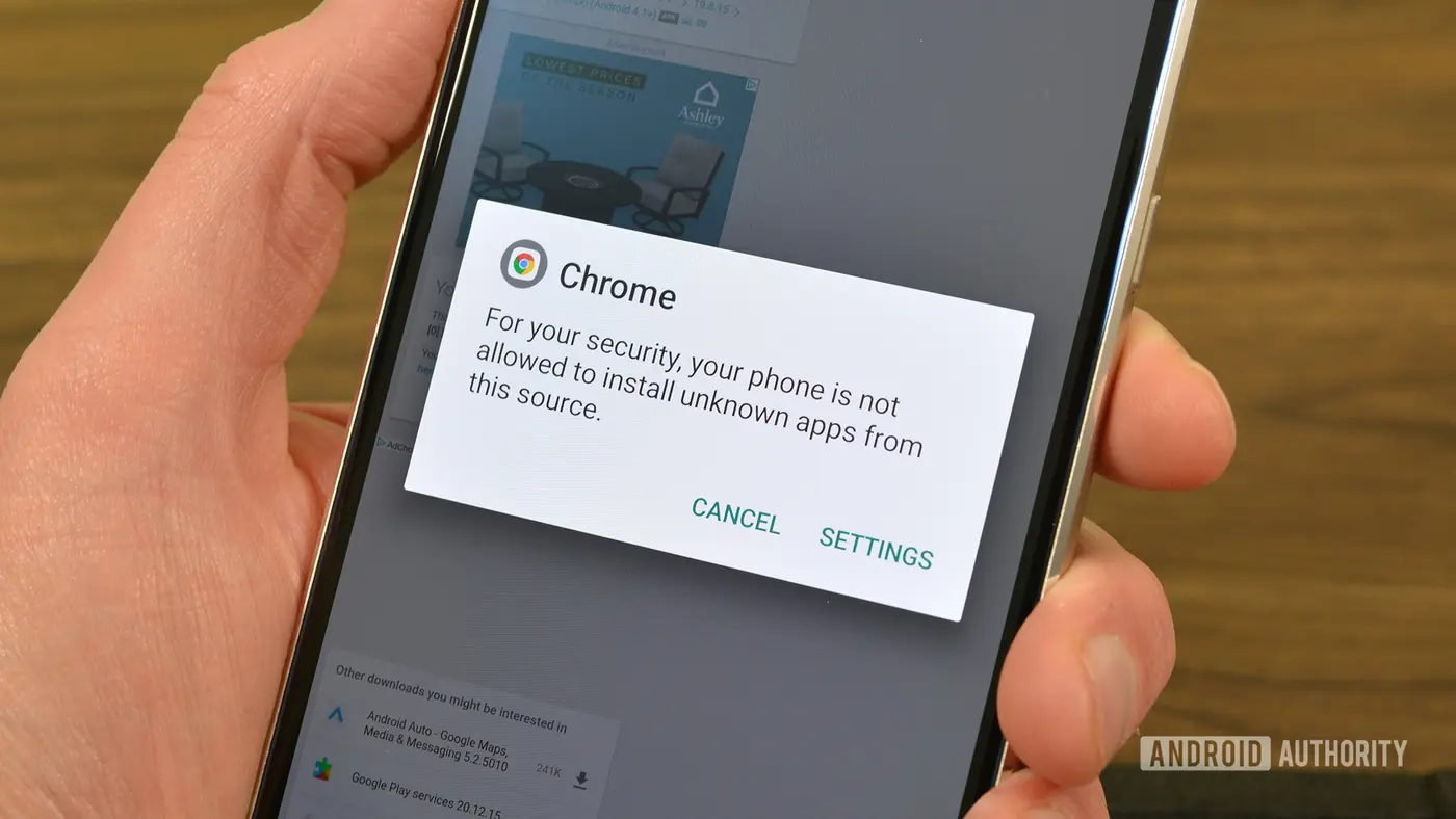google just gave android power users a sideloading win