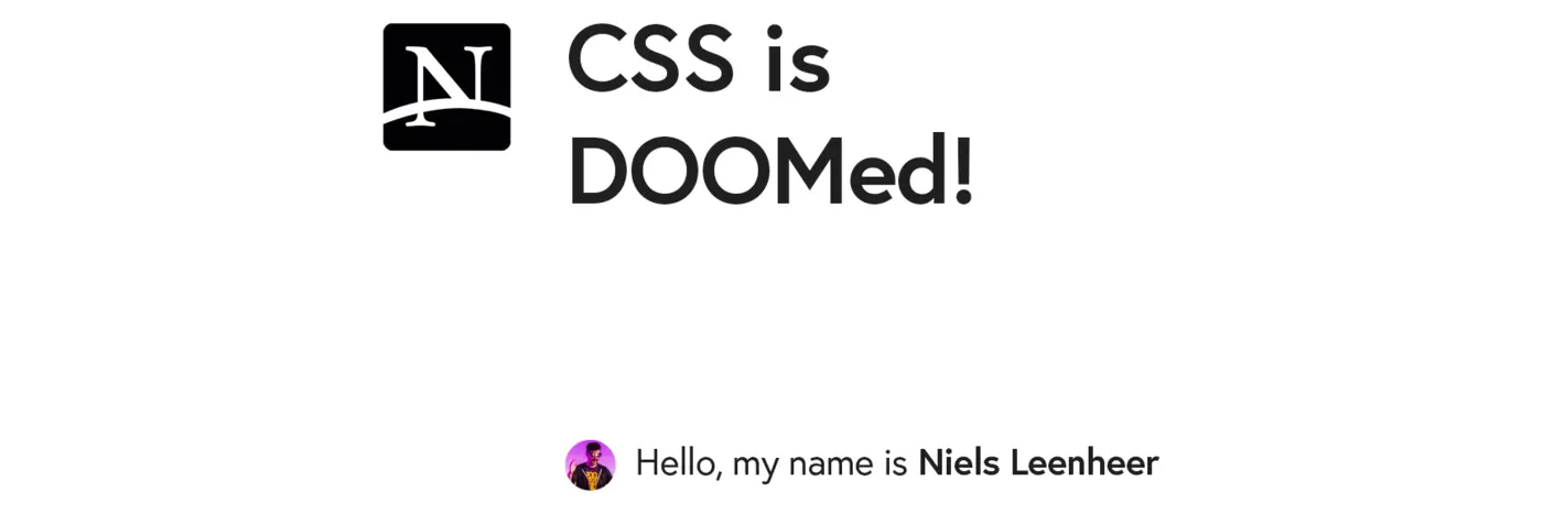css is doomed